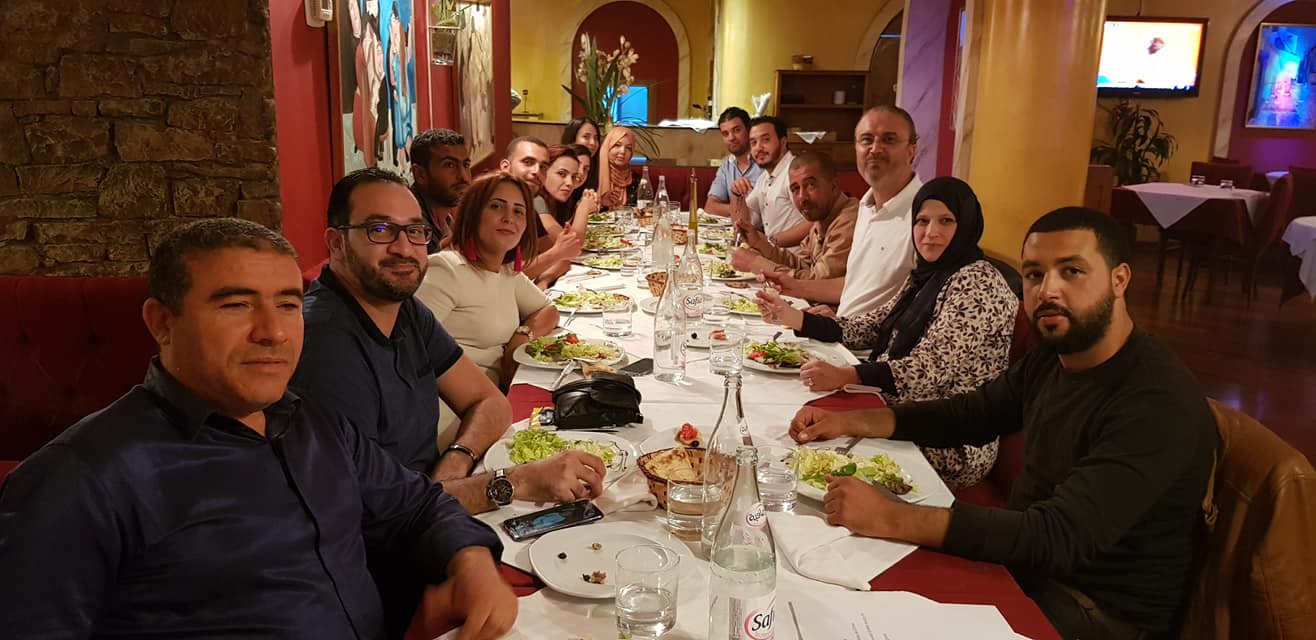 Teambuilding topo+ topographie au restaurant tavolata
